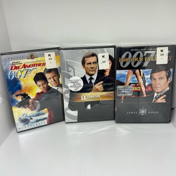 New sealed James Bond Dvd bundle - Picture 1 of 7